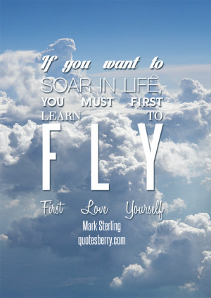 ... soar in life, you must learn to... - Quotes Berry : Photo Quotes Blog