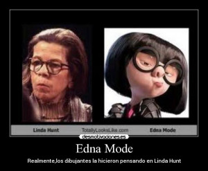 Edna Mode Linda Hunt As