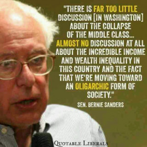 bernie is right again bernie is dead on that the elites and their paid ...