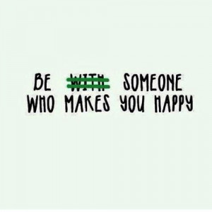 Let YOUR happiness depend on YOURSELF. #wiseadvice