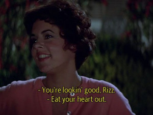 always pretended I was Rizzo when I was younger... Sandy is so ...