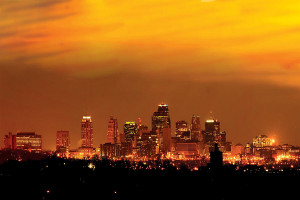 Kansas City Missouri Skyline HD Wallpaper