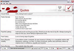 Free download from Shareware Connection - Love Quotes is an easy-to ...