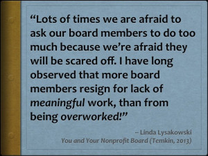 Great quote- People resign due to lack of meaningful work than being ...