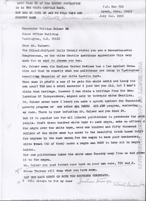 Trent Lott Strom Thurmond