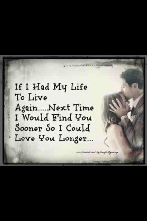 Finding your soulmate again and again!