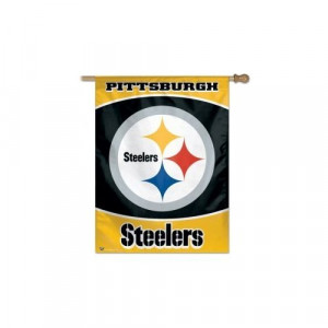 Steelers Vertical Flag FREE STEELERS MAGNET