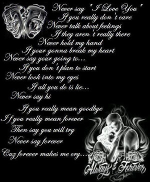 Gangster Love Quotes For Him Gallery for gangster love