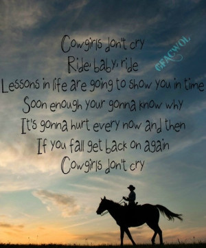 Cowgirls Don't Cry - Brooks & Dunn