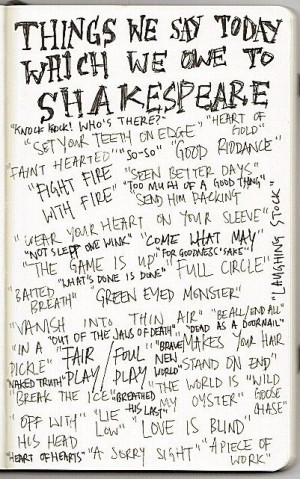 from shakespeare