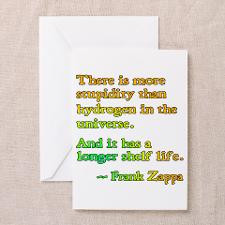 Frank Zappa Grußkarten