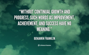 Quotes About Progress