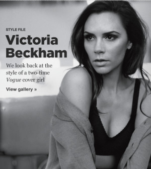 Victoria Beckham (November 2010 - November 2011)