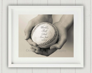 ... Dad Gift, Daddy Quote Print, Gift for Dad, Baseball Gift, Dad Quote