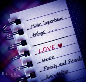 important #love #health #family #knowledge #list