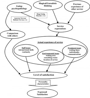 ... Influencing Patients' Satisfaction with an Eating Disorders Service
