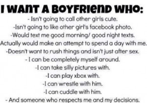 want a boyfriend who..Lovelife Quotes, Every Girls, God Quotes ...
