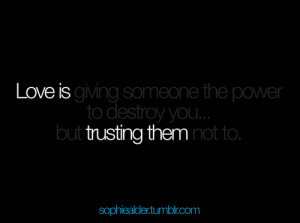 Relationship Trust Quotes Tumblr