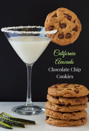 California Avocado Chocolate Chip Cookies; you'll never know that ...