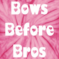 Design ~ Bows Before Bros Pink Tye Dye