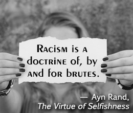 Ayn Rand on racism