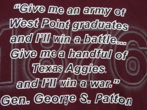 better believe it. I am so proud to be the granddaughter of an Aggie ...