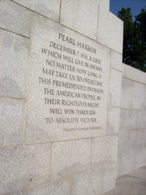 Quote about Pearl Harbor