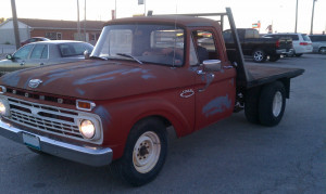 When I first met J., he owned a black long bed 1966 Ford pickup that ...