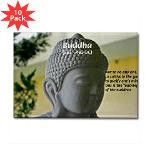 Eastern Philosophy: Buddha Rectangle Magnet (10 pa