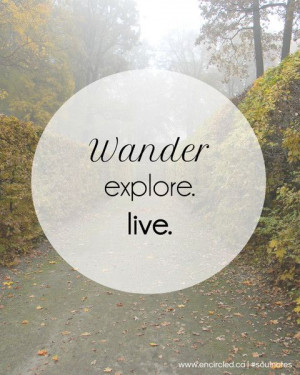 wander #encircled #soulnotes #quote #friday