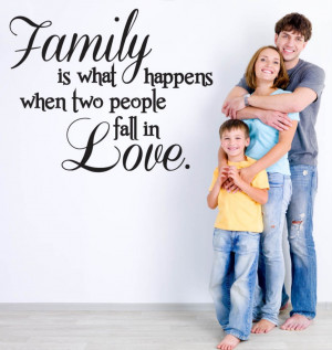 ... about Vinyl Wall Decal Family Love Quote *Choose Color* Home Decor Art