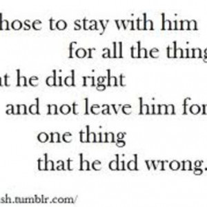 the vow i chose to stay with him quote - Google Search