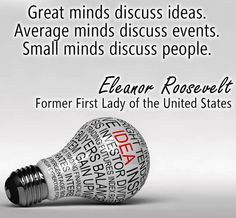 Great Quote from Eleanor Roosevelt. More