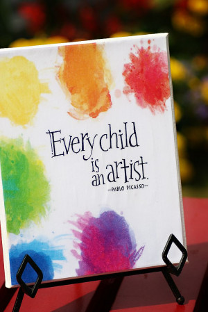 every child is an artist the problem is how to remain an artist once ...