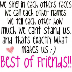 Friend Memories: best friend quotesand sayings just friends funny true ...