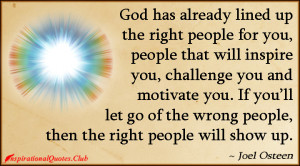 Joel Osteen Quotes About People the Right