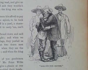 ... Illustration and Famous Quote from Huck, 