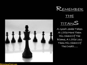 REMEMBER THE TITANS - motivational