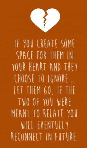 Letting go and Moving on Quotes for Couples
