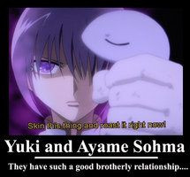Ayame and Yuki xD More