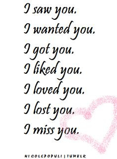 lost love quotes | ... loved you i miss you relationships love quotes ...