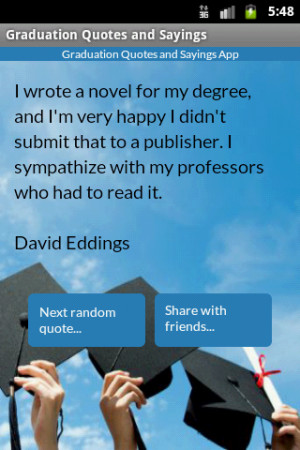 Graduation Quotes and Sayings - screenshot
