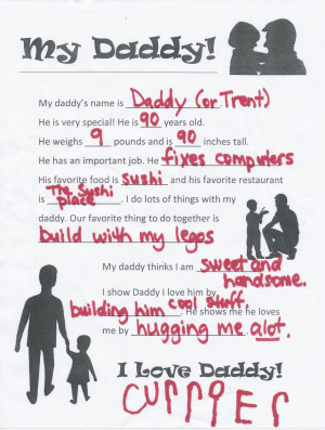 daddy drawing 0001 Pregnancy Quotes For Dad