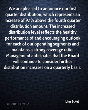 , which represents an increase of 9.1% above the fourth quarter ...