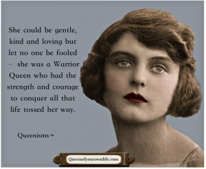 Queenisms are a trademark of Queen of Your Own Life by authors Kathy ...
