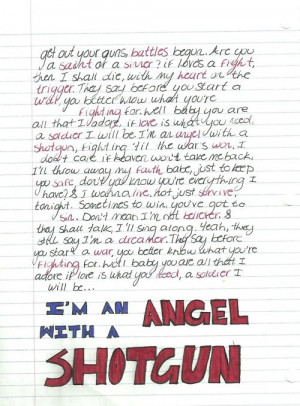 The CAB ♥ Angel With A Shotgun