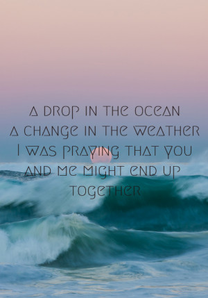 drop in the ocean, beautiful, friends, love, ocean, poem, praying ...
