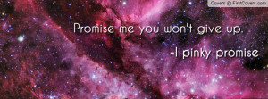 pinky promise Profile Facebook Covers