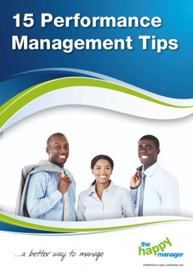 The Happy Manager Store 15 Performance Management Tips