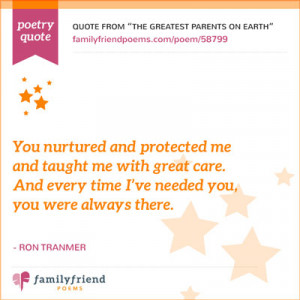 View image results for thank you parents poem